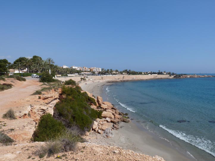 Punta Prima Coastline - Large Picture